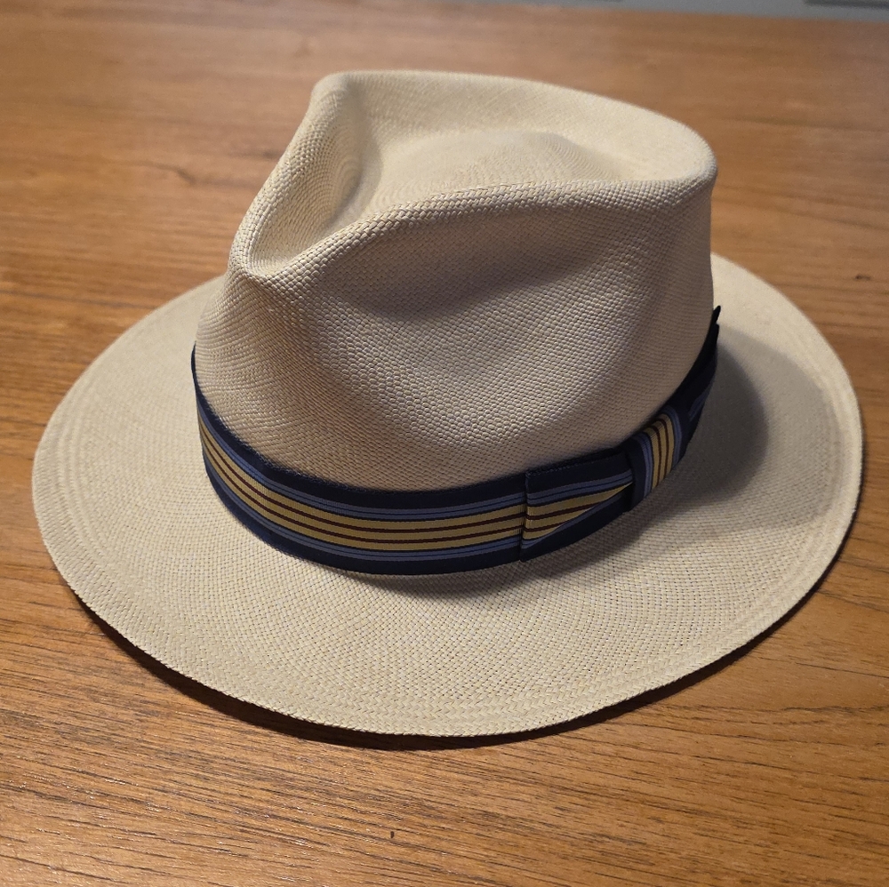 Vizcaya Panama Style Straw Hat